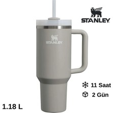 Stanley Quencher H2.o Flowstate™ Tumbler Pipetli Termos 0.8l Pipetli Matara Gri
