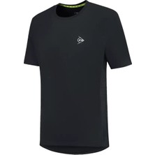 Dunlop D Ap Club Mens Crew Erkek Siyah Tişört