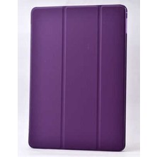 Galaxy Tab S2 8.0 T715  Uyumlu Nrtk Smart Cover Standlı 1-1 Kılıf-Mor