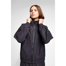 Lescon 25BTBA002060 Kadın Antrenman Fermuarlı Kapşonlu Üst