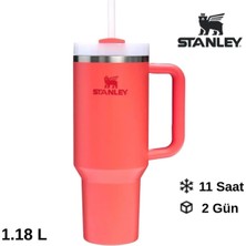 Stanley Quencher H2.o Flowstate™ Tumbler Pipetli Termos 1.18L Pipetli Matara Mercan