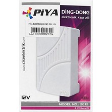 Piya Elektronik Kapı Zili 12V Ding-Dong