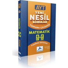 Karma Kitaplar Paraf Ayt 6+2 Çözümlü Matematik Fasikül Deneme