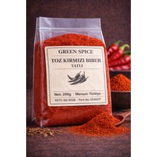Green Spice Toz Kırmızı Biber Tatlı 200 gr