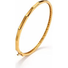 Aydın Kuyumculuk 14 Ayar Altın,tarz Kelepçe Bileklik AGBLK663