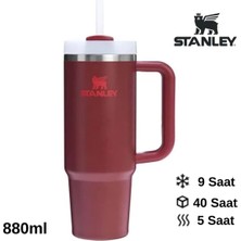 Stanley Quencher H2.o Flowstate™ Tumbler Pipetli Termos 0.8l Pipetli Matara Bordo