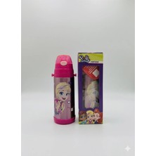 Tumba's Polly Pocket Matara-Suluk Lisanslı Lila 550 ml Pipetli Matara Pba Içermez
