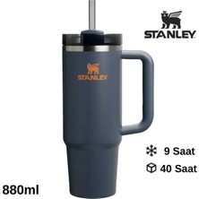 Stanley Quencher H2.o Flowstate™ Tumbler Pipetli Termos 0.8l Pipetli Matara Lacivert