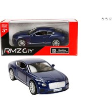 Göçmen 1:32 Rmz City Avrupa Serisi Die Cast Çek Bırak Model Araba - Lacivert Bentley Continental Gt