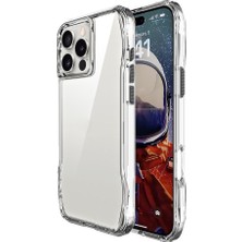 iPhone 16 Pro Kılıf Airbagli Şeffaf Nrtk Incek Kapak-Şeffaf
