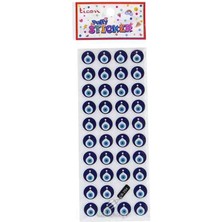 Ticon Sticker Puffy Kabartma Etiket 348956 Nazar Boncuğu