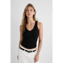Fashion Friends 25Y0507K1 Kadın Dantel Detaylı Atlet