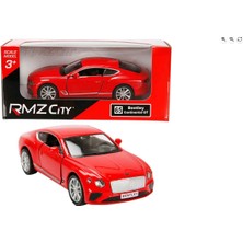 Göçmen 1:32 Rmz City Avrupa Serisi Die Cast Çek Bırak Model Araba - Kırmızı Bentley Continental Gt
