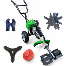 Ader Tekerlekli Ot Kesme Çapa Makinesi 2.1 Hp