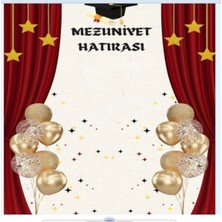 Promisebackdrop2 Mezuniyet Hatırası, Mezun Oluyorum, Kutlama, Fotoğraf Çekimi, Kumaş Arka Fon 200X200CM Ek Dikişli