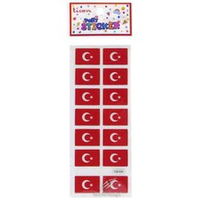 Ticon Sticker Puffy Kabartma Etiket 348959 Bayrak