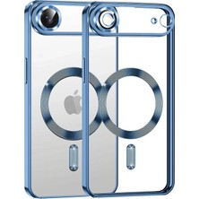 Royal Cover iPhone 17 Air Parlak Magsafe Halkalı Şık Silikon Kılıf Rcv/kross M-Safe