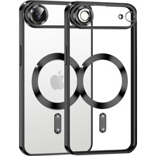 Royal Cover iPhone 17 Air Parlak Magsafe Halkalı Şık Silikon Kılıf Rcv/kross M-Safe