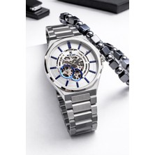 Reward Otomatik Iç Fonksiyonlar Aktif 50 mt Suya Dayanıklı Çelik Kordn Erkek Kol Saati VS.BLKT.0864