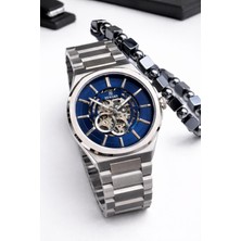 Reward Otomatik Iç Fonksiyonlar Aktif 50 mt Suya Dayanıklı Çelik Kordn Erkek Kol Saati VS.BLKT.0867