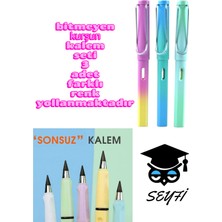Seyfi Kırtasiye Bitmeyen Kurşun Kalem Seti 3 Adet Farklı Renk Yollanmaktadır