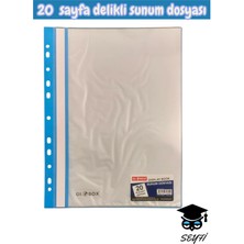 Seyfi Kırtasiye 20 Sayfa Delikli Sunum Dosyası A4 Ebat