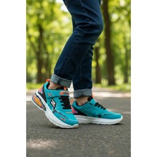 Ayakkabı Fuarı Elit 26YASWS0076 Filet Erkek Çocuk Klasik Sneaker Turkuaz