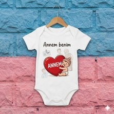 Novera %100 Pamuk Zarf Yaka Yumuşak Çıtçıtlı Bebek Zıbın Badi Takımı Anne Sevgisi