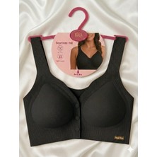 Best Bra Lazer Kesim Balensiz Dikişsiz Önden Çıtçıtlı Çıkarılabilir Pedli Iz Yapmayan Sütyen