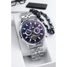 Reward Otomatik Iç Fonksiyonlar Aktif 50 mt Suya Dayanıklı Çelik Kordn Erkek Kol Saati VS.BLKT.0868