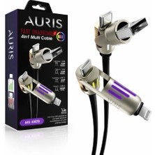 Auris Aurıs ARS-CB270 4in1 Hızlı Şarj Çoklu Kablo