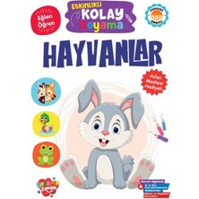 Elma Shop Etkinlikli Kolay Boyama – Hayvanlar