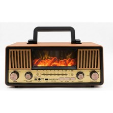 Novis Liora Everton RT-703 Bluetooth Fm-Usb-Tf-Aux Şarjlı Nostaljik Radyo