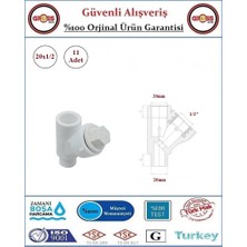 Berke PPRC Filtre - Pislik Tutucu - 20mm - 11 Adet