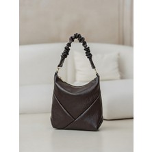 TheMoiss The Moiss Beyaz Renk Çift Askılı Mngo Model El ve Omuz Çantası