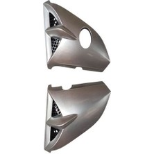 Cg - Ybr Uyumlu Depo Yan Plastiği 2009 Gri (Bıyık) Erpilsan Elektronik