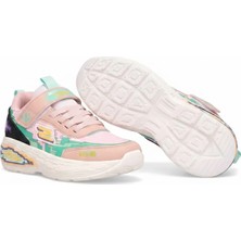 Ayakkabı Fuarı Elit 26YASWS0076 Filet Kız Çocuk Klasik Sneaker Pudra