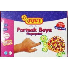 Jovi 546 - 6X40 ml Kutulu Parmak Boya (6 Renk)