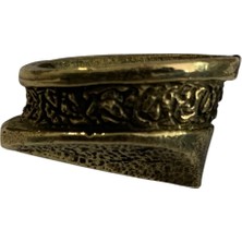 Orknıves Bıçak Kabzeleri Için Figürlü Başlık ve Balçak Pirinç Döküm