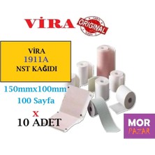 Vira 1911A Nst Kagıdı 150 mm x 100 mm Z Katlama 100 Sayfa x 10 Adet