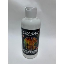 Beyaz Renk 250GR Su Bazlı Akrilik Boya Ahşap Strafor Tuval Seramik Kağıt Cam Vb Çok Kullanım Amaçlı