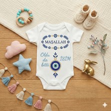 Novera Baby Organik %100 Pamuklu Bebek Zıbın Erkek Bebek Body Sünnet Oldum Bebek Badi