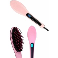 xirshop Saç Düzleştirici Tarak Dijital Göstergeli Seramik Kaplama Sıkı Dişli