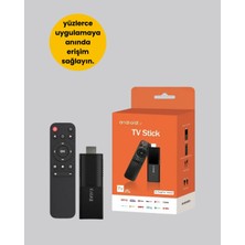 xirshop Android Tv Stick 4K Ultra Hd Görüntü Destekli