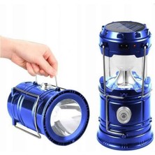 xirshop Kamp Lambası Güneş Enerjili LED Lamba Işıldak Şarjlı Powerbank Özellikli