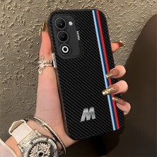HONTINGA Oppo A5 5g ile Uyumlu Kılıfı Silikon Kenar Sert Arka Düşüme Önleyici Basitlik Anti Düşme Kamera Korumali Bmw Desen Telefon Kılıfı Kadın ve Erkek Için Uygundur K1-0587