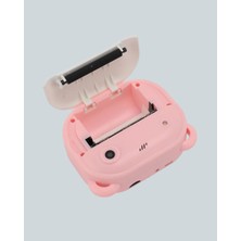 xirshop Çocuklar Için Şipşak Yazıcı Kamera 24MP Hd Çift Lensli Termal Baskılı