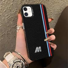 HONTINGA iPhone 12 Mini ile Uyumlu Kılıfı Silikon Kenar Sert Arka Düşüme Önleyici Basitlik Anti Düşme Kamera Korumali Bmw Desen Telefon Kılıfı Kadın ve Erkek Için Uygundur K1-0587
