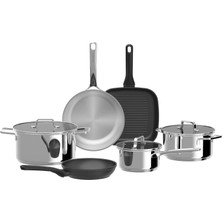 Berghoff Dina Helix 9 Parçalı Tencere Seti