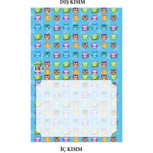 Karne Kılıfı 24X33 cm Baykuş Desenli 30 Adet